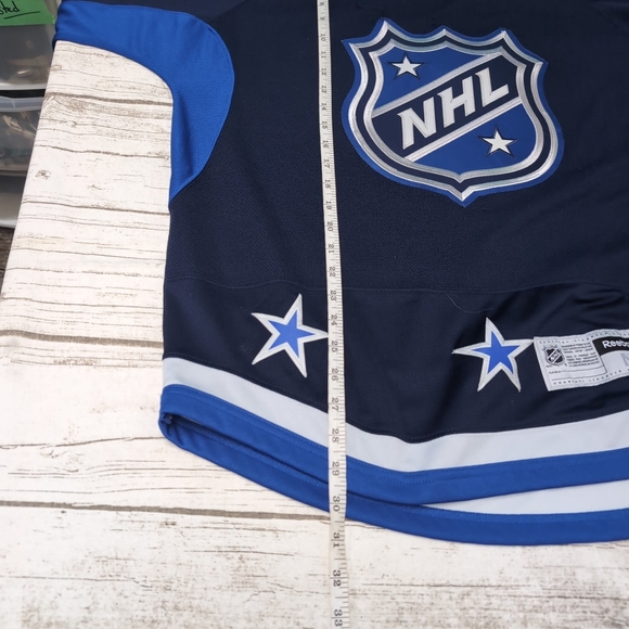 Reebok Men’s Medium NHL All Star Hockey Jersey 2011 Stitched Authentic Storo M - Picture 7 of 9